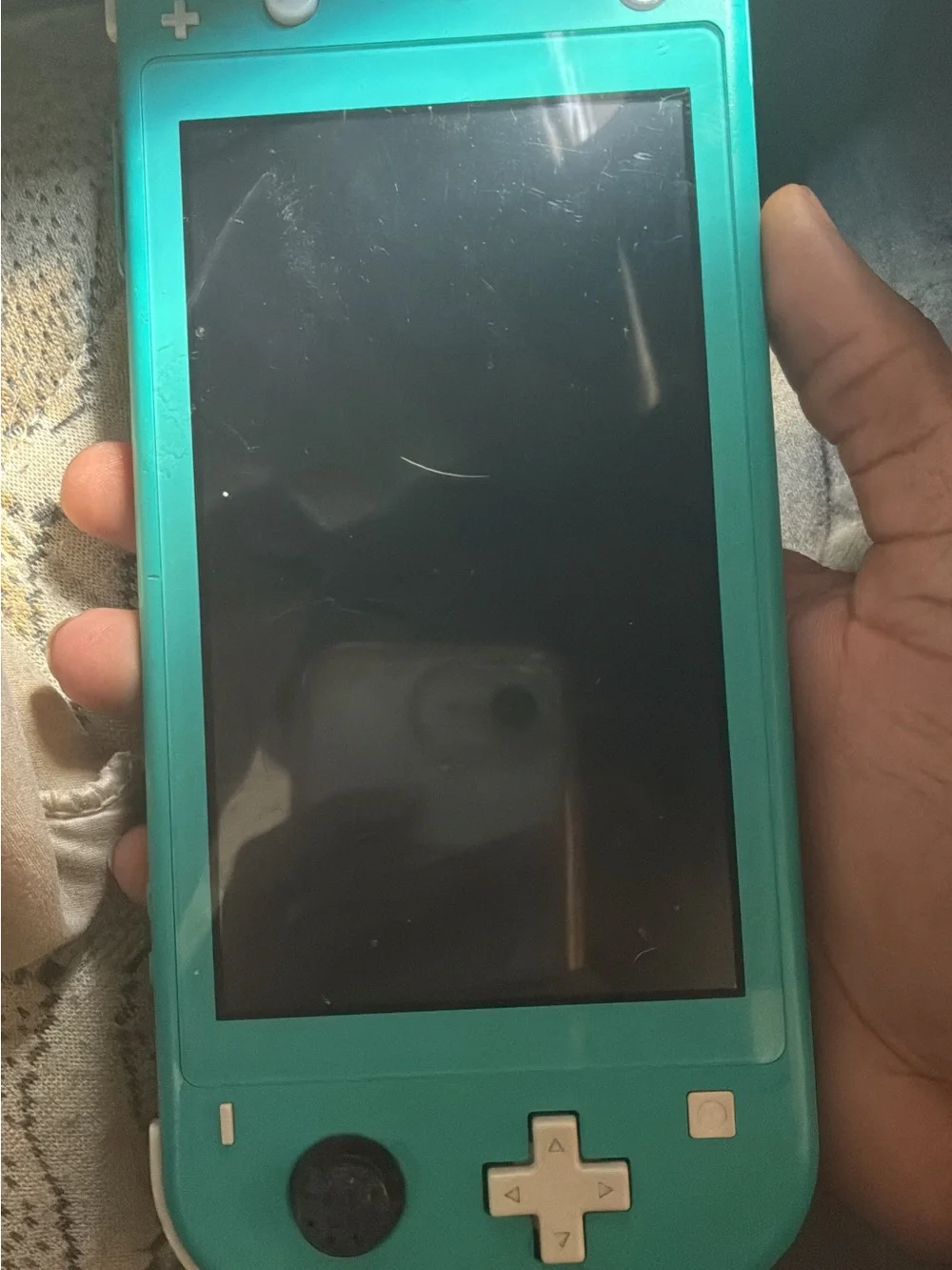 Nintendo Teal Handheld Gaming Console